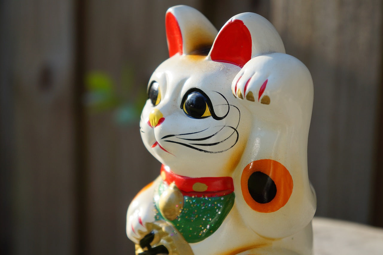 gatto giapponese portafortuna - Maneki-neko