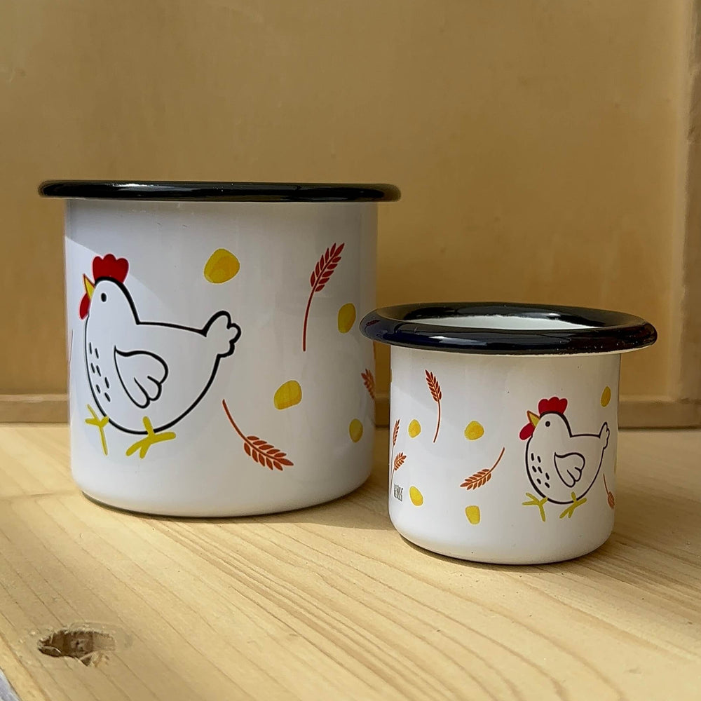 
                      
                        Gallina 🐓- Tazza in metallo smaltato
                      
                    