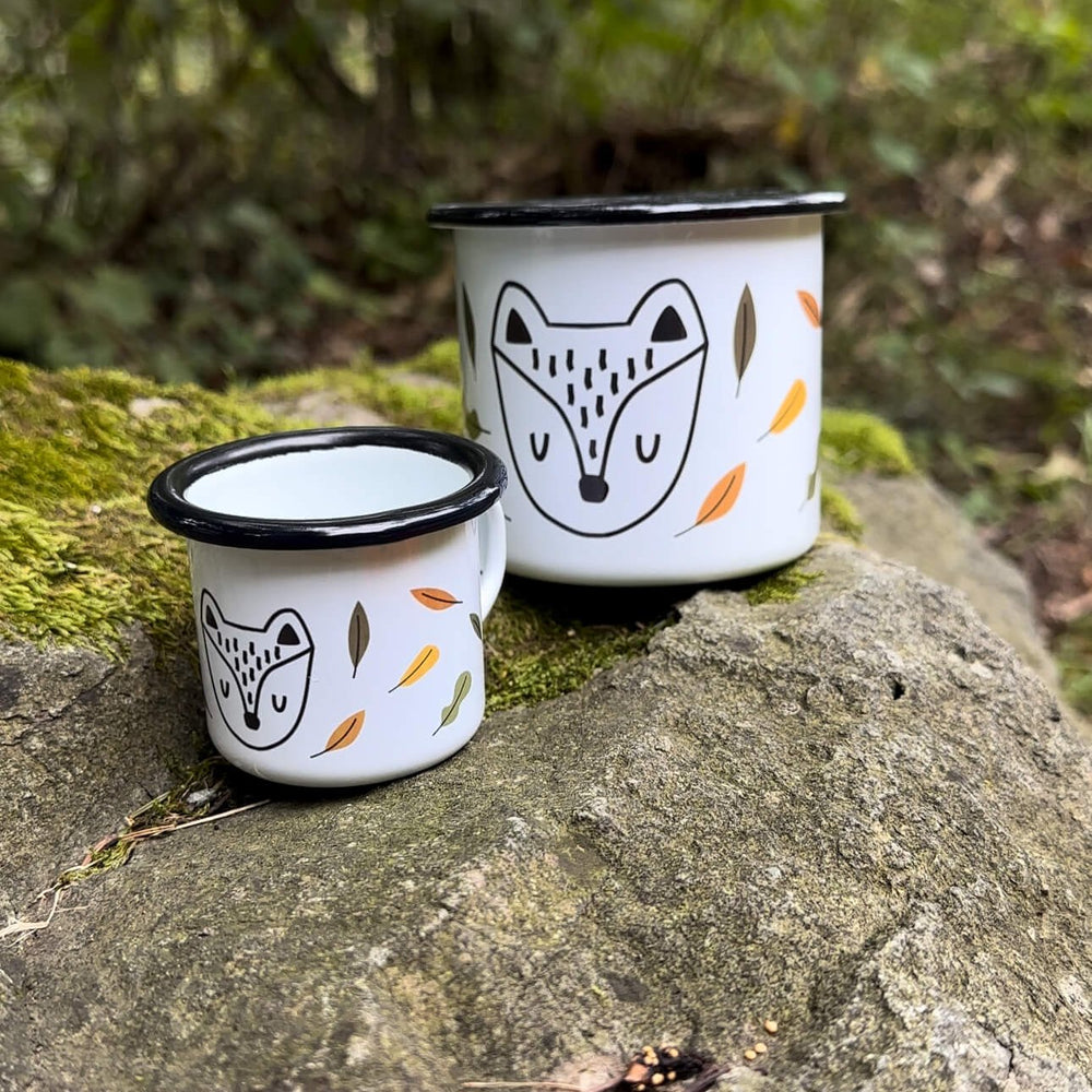 
                      
                        Renard 🦊 | Mug en métal émaillé
                      
                    